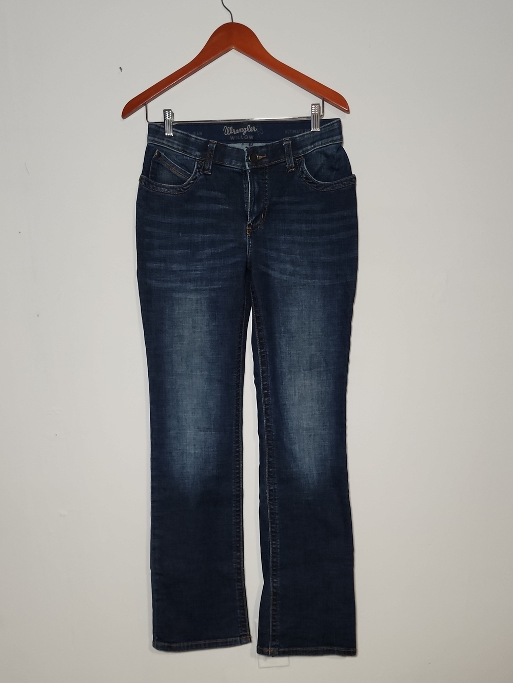Wrangler Women’s Dark Blue Boot-Cut Jeans